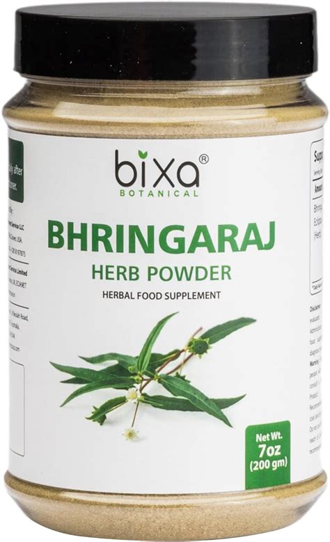 Amazon Bhringaraj Powder Eclipta Alba Ideal Hair Tonic 200g 7