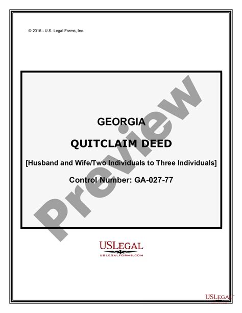 Quitclaim Deed Form In Virginia Us Legal Forms