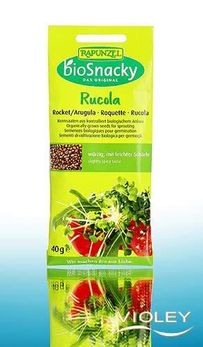 Rapunzel Biosnacky Organic Sprouting Seeds Rocket G