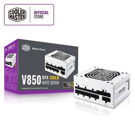 Jual Cooler Master V850 SFX Gold White Edition Full Modular ATX PSU Di