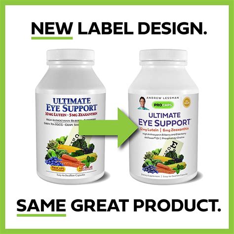 Andrew Lessman Ultimate Eye Support | 60 Softgels with Lutein