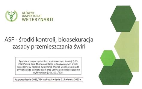 Informacja Powiatowego Lekarza Weterynarii W Sprawie Bioasekuracji