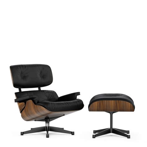 Vitra Lounge Chair Ottoman By Charles Ray Eames Designer