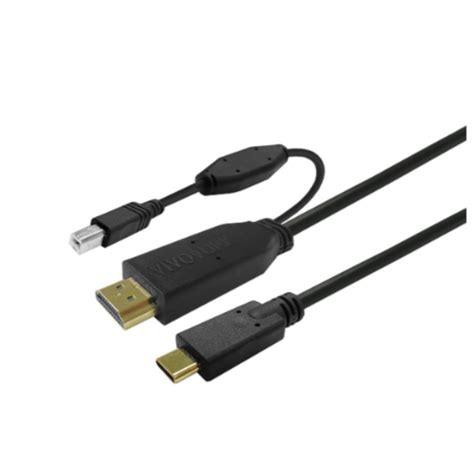 Vivolink Touchscreen Cable 10m Hdmiusb Til Usb C