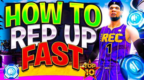 How To Go From Rookie To Top In Nba K Best Rep Method Youtube