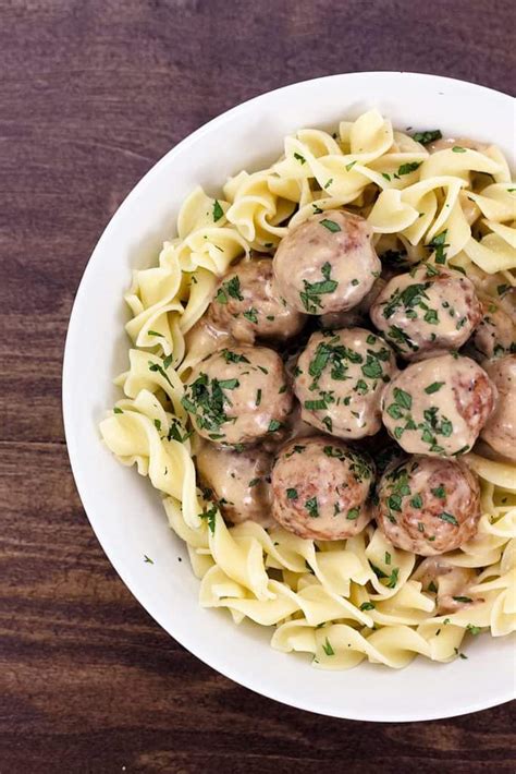 Crock Pot Swedish Meatballs Our Food Before Us