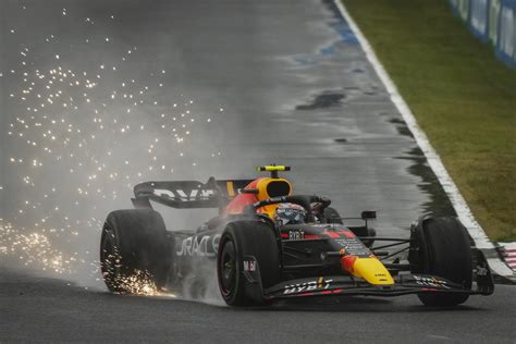 Checo Pérez Terminó Décimo En La Primera Práctica Libre Del Gran Premio De Japón