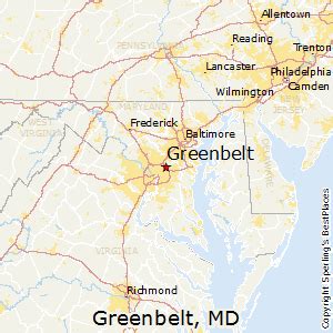 Greenbelt Md Zip Code Map - United States Map