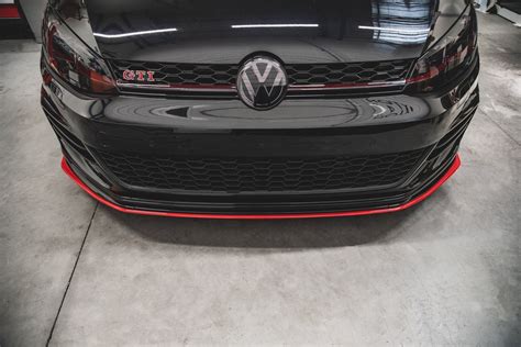 Splitter Przedni Vw Golf Gti Tcr Gloss Black Nasza Oferta