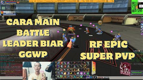 LIVE RF EPIC Tutorial Cara Cepat Bermain Battle Leader Ggwp RFEPIC