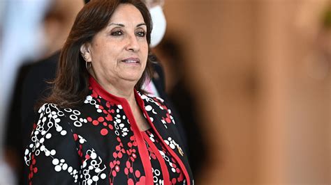 Peru Vice President Dina Boluarte Sworn In As Head Of The Country