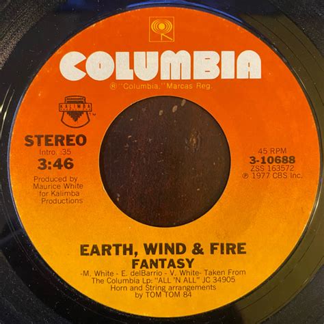 Earth, Wind & Fire – Fantasy (1978, Santa Maria Pressing, Vinyl) - Discogs