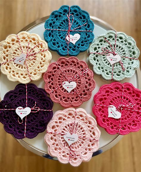 Easy Crochet Coaster Free Patterns Any Beginners Can Try Artofit