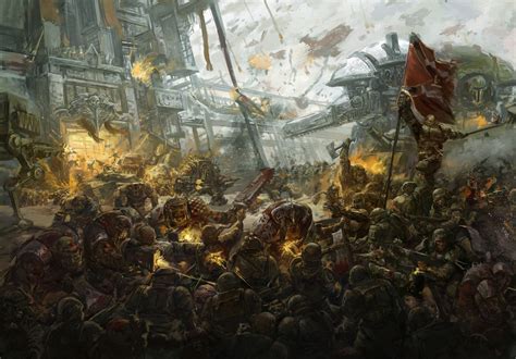 warhammer  imperial guard art  foto