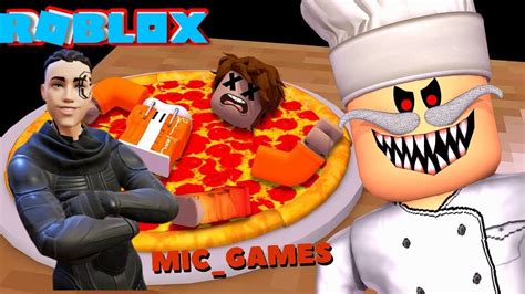 Logre ESCAPAR De La PIZZERIA Malbada Roblox MIC PAPA PIZZA S