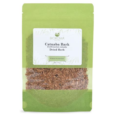 Biokoma Pure And Natural Catuaba Bark Erythroxylum Catuaba Dried Herb