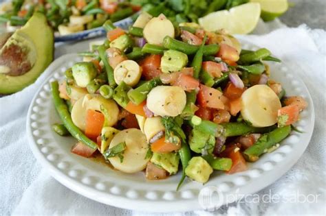 Ensalada De Ejotes Con Palmitos La M S Rica De Todas Receta