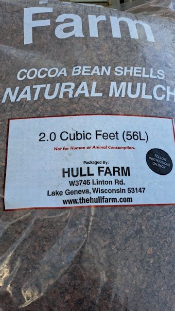 Mulch - Cocoa Bean Shell - Milaegers