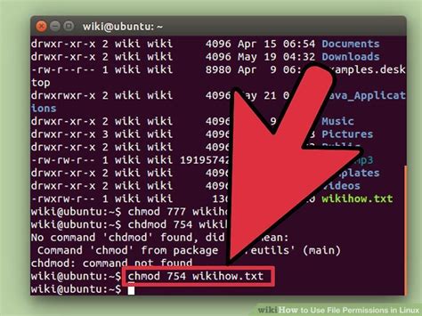 How To Use File Permissions In Linux Steps With Pictures