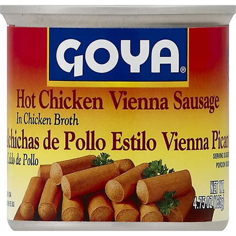 Goya Vienna Hot Sausage Hispanic Foodtown