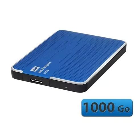 Western Digital My Passport Ultra To Bleu Disque Dur Et Ssd