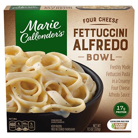 Frozen Fettuccini Alfredo Dinner Marie Callender S