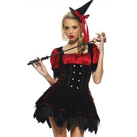 Victorian Halloween Costumes Hoodie Witch Costume Women Long Dress