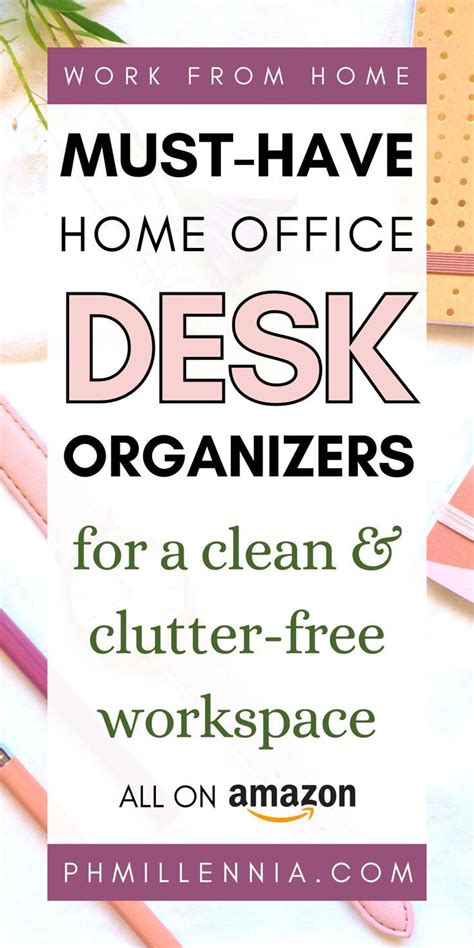 Best Wfh Desk Organizers For A Clean Tidy Clutter Free Home Office