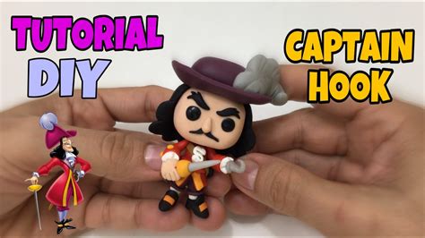 Diy Captain Hook Tutorial Cold Porcelain Porcelana Fria Luprestes