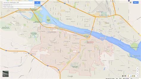 Kennewick, Washington Map