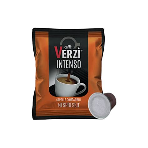 Capsule Verzì Caffè Compatibili con Nespresso miscela Intenso