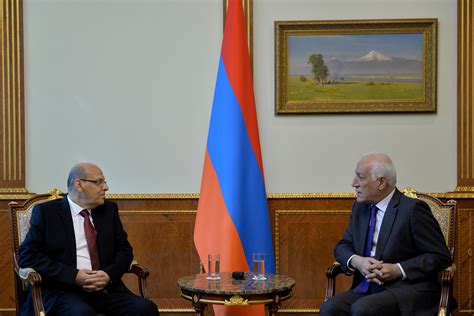 President Vahagn Khachaturyan Received The Ambassador Of The Arab