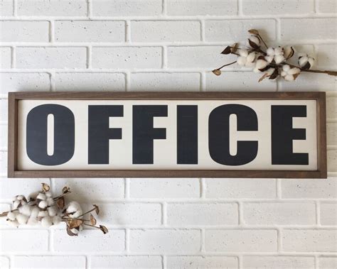 Office Decor Office Sign Office Wall Decor | Etsy