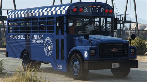 Bolingbroke Penitentiary Vehicles Pack Add On Gta5