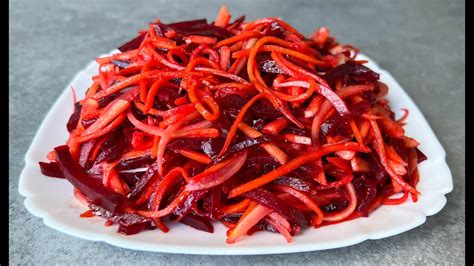 Вкуснейший Салат из Обычной Свеклы "Осенний" / Салат со Свеклой ...