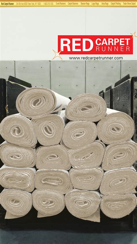 Stack Of Rolled Up Cream Carpets Redcarpetrunner C Flickr