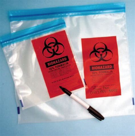 Formalin Storage Bags KLM Bio Scientific