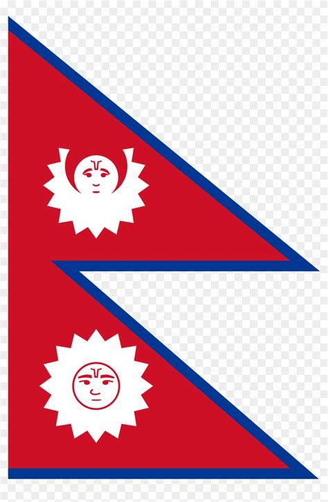 Flag Of Nepal - Nepal Flag Before 1962, HD Png Download - 1025x1465 ...