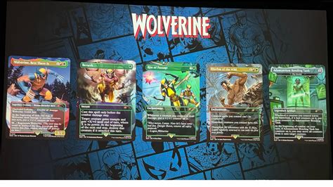 Mtg Marvel Crossover Reveals Wolverine Iron Man And Storm Cards