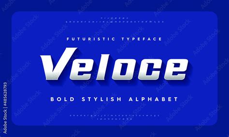 Typography display font alphabet. Modern fonts vector illustration ...