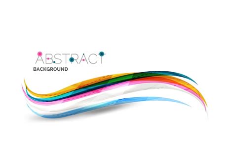 Premium Vector Abstract Line Background