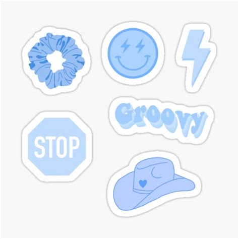 Preppy Sticker Pack Sticker For Sale By Elle Dee Art Redbubble