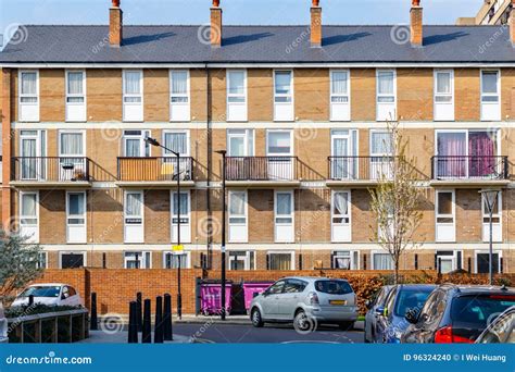 Council Housing Flats In East London Stock Photo Image Of Background