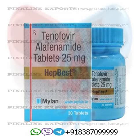 Hepbest Tenofovir Alafenamide Mg Tablets Mylan Pharmaceuticals Pvt