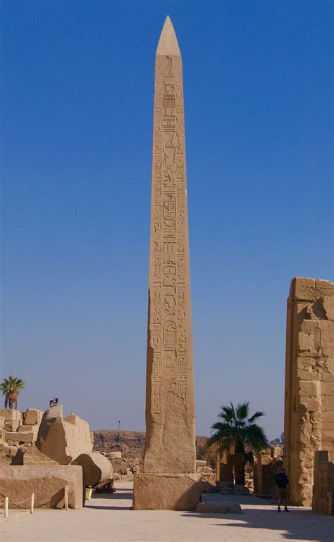 Ob Lisque De Thoutm Sis Er Au Temple De Karnak Flickr