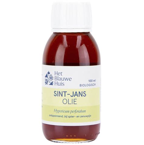 Sint Jansolie Het Blauwe Huis 100 Ml De Bosmantel