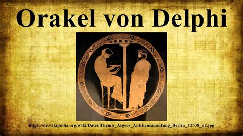 Orakel Von Delphi Youtube