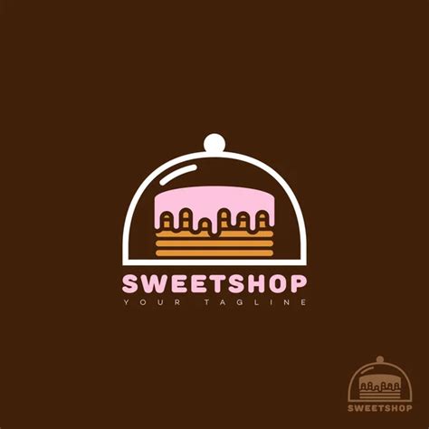 Logo Tienda De Dulces Vector De Stock Jazzzzzvector