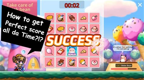 Maplestory M Pink Bean Event How To Get Perfect Score All The Time