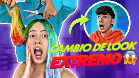 Me Hice Un Cambio De Look Extremo Mi Familia Reacciona Youtube